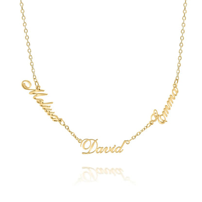 Personalized Necklace with Multiple Names