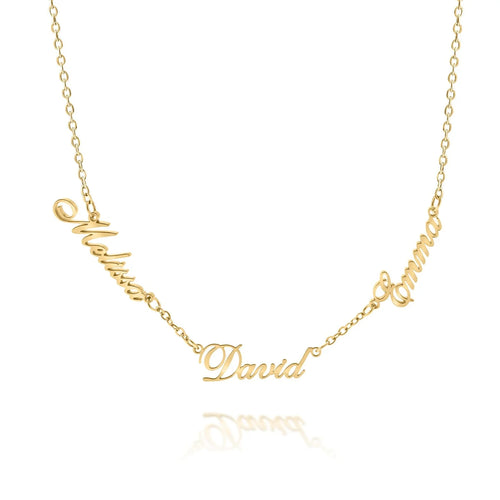 Personalized Necklace with Multiple Names