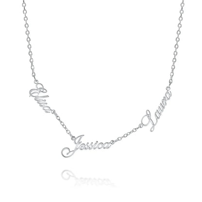 Personalized Necklace with Multiple Names