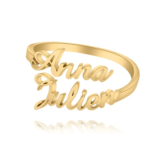 Personalized Ring with Two Names