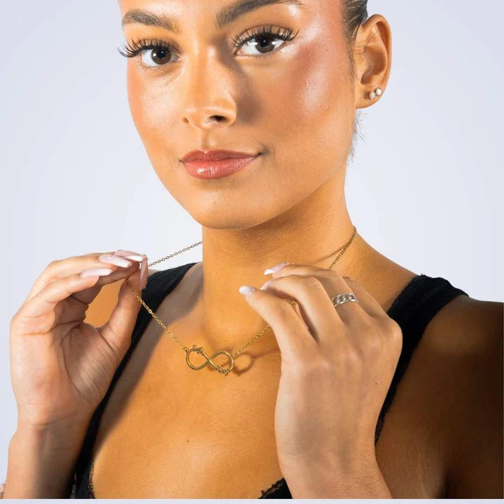 Personalized Infinity Necklace with Two Names