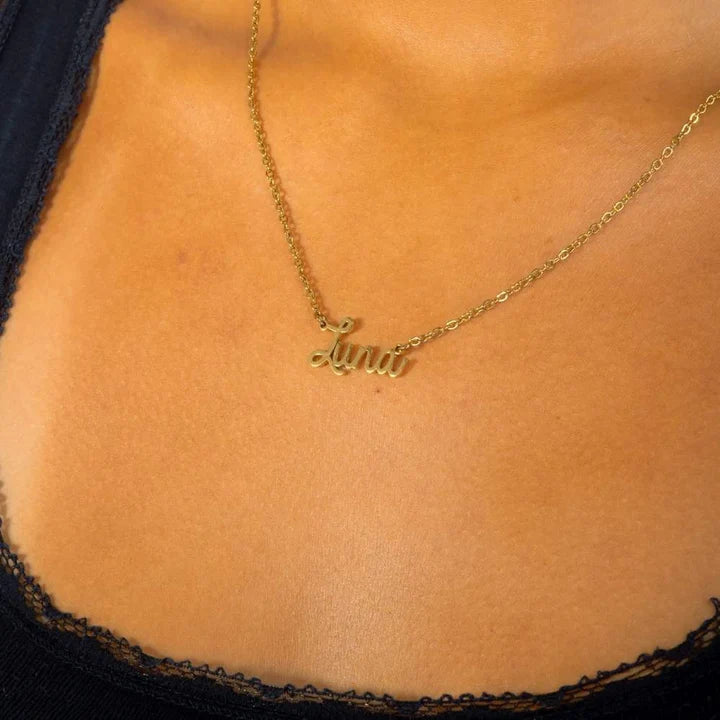 Personalized Cursive Name Necklace