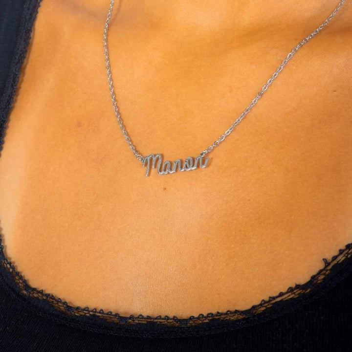 Personalized Cursive Name Necklace