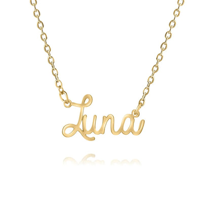 Personalized Cursive Name Necklace