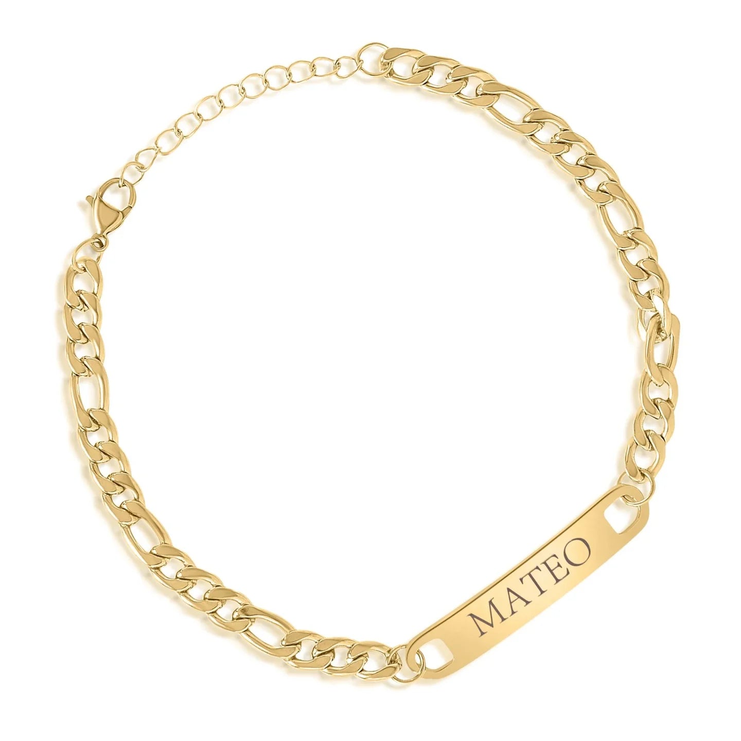 Men's Personalized ID Bracelet