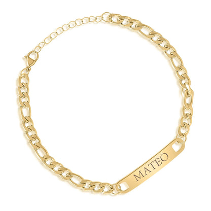 Men's Personalized ID Bracelet