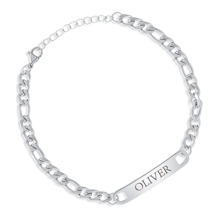 Men's Personalized ID Bracelet