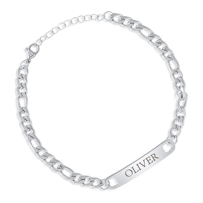 Men's Personalized ID Bracelet